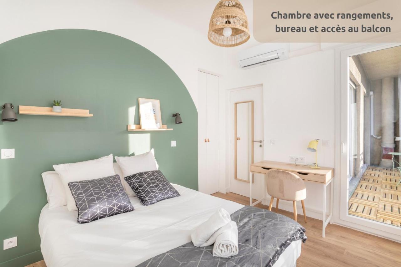 Sud Passion - Sakakini - Calme - 3 Chambres - Lumineux - Fibre Marsella Exterior foto